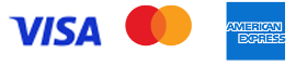 Visa・Mastercard・American Express