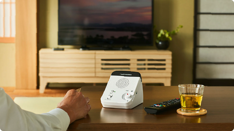 MIMIO SOUND LIGHT｜テレビの音がはっきり聴けるワイヤレススピーカー