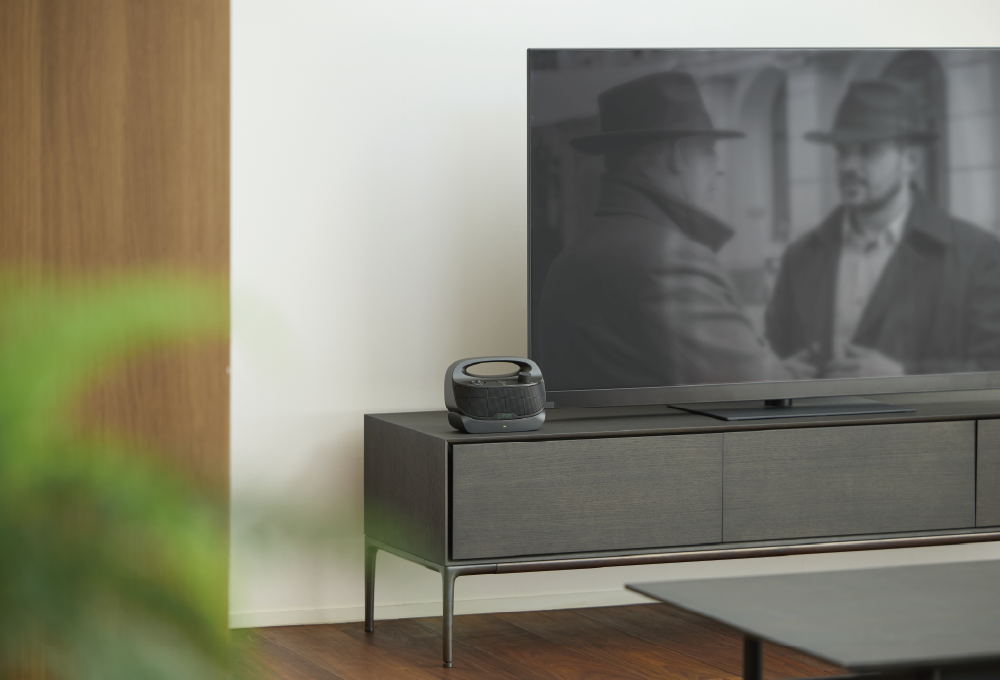 MIMIO SOUND MOVE｜テレビの音声がはっきり聴こえる手元スピーカー